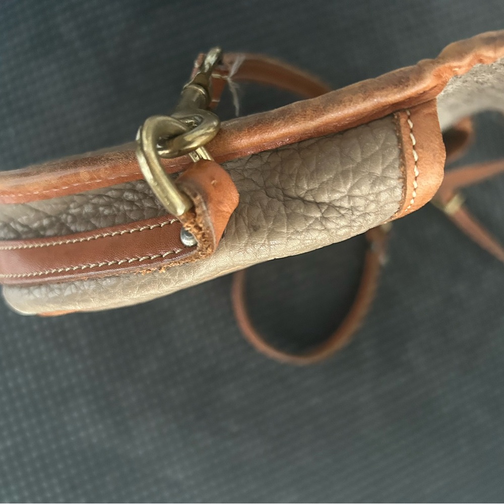 Dooney & Bourke Leather Shoulder Bag - Picture 4 of 6